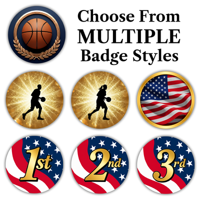 Jazz Star Basketball Resin Trophy – 5.5"