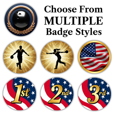 Jazz Star Bowling Resin Trophy – 5.5"