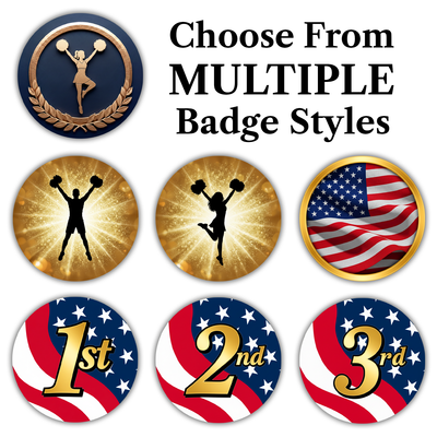 Jazz Star Cheerleading Resin Trophy – 5.5"