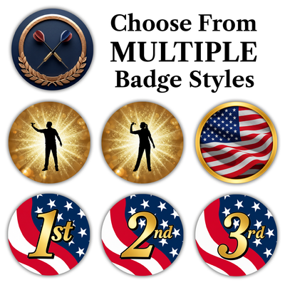 Jazz Star Darts Resin Trophy – 5.5"