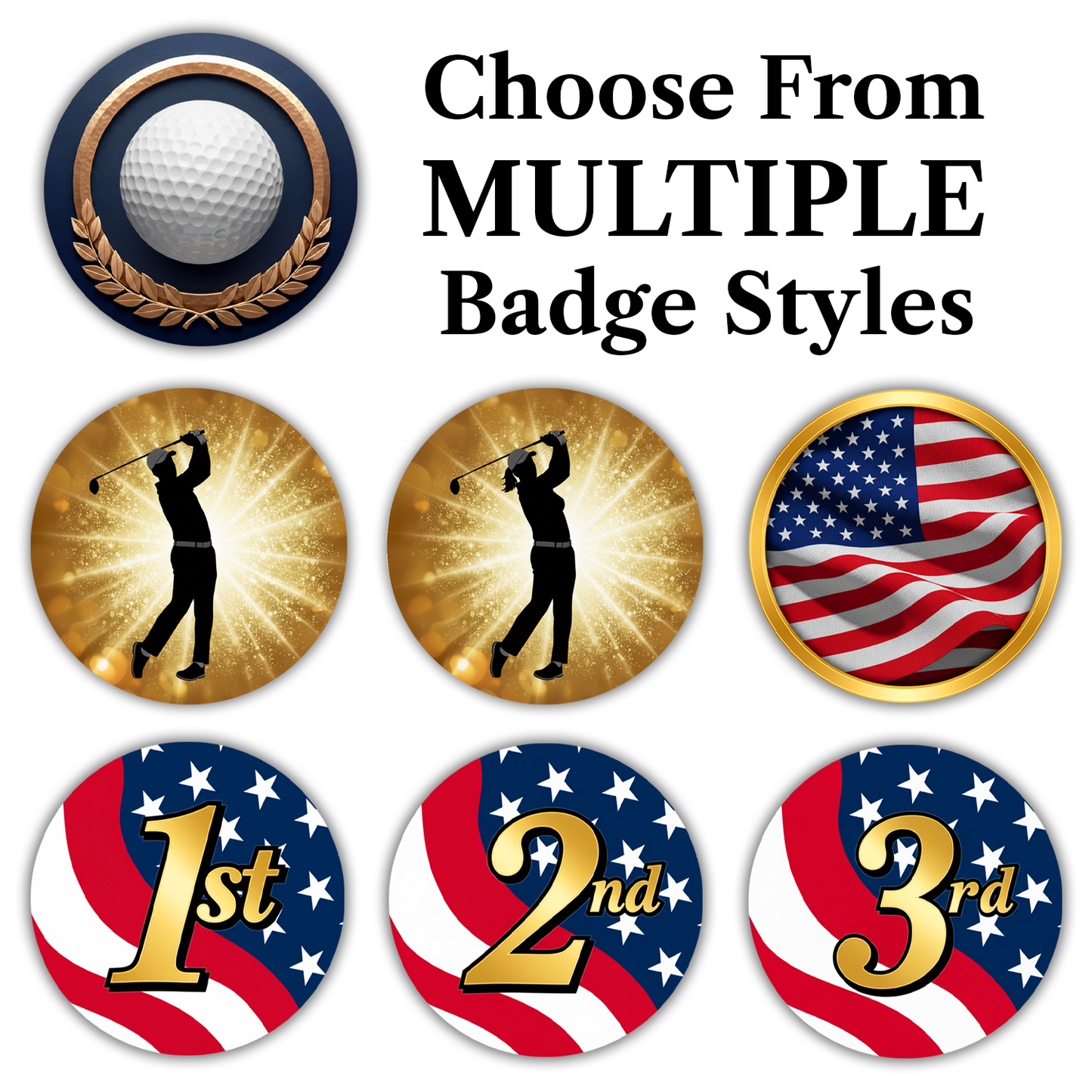 Jazz Star Golf Resin Trophy – 5.5"