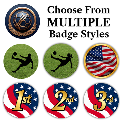 Jazz Star Soccer Resin Trophy – 5.5"