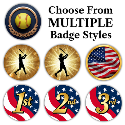 Jazz Star Softball Resin Trophy – 5.5"