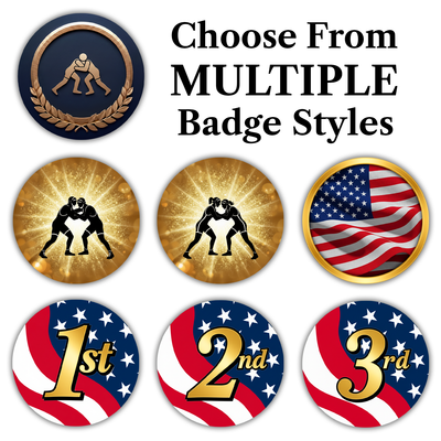 Jazz Star Wrestling Resin Trophy – 5.5"