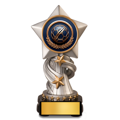 Encore Soccer Resin Trophy – Available in 3 Sizes