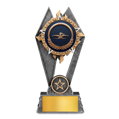 Sun Ray Resin Swimming Trophy – Available in 2 Sizes