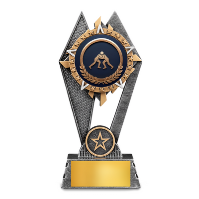 Sun Ray Resin Wrestling Trophy – Available in 2 Sizes