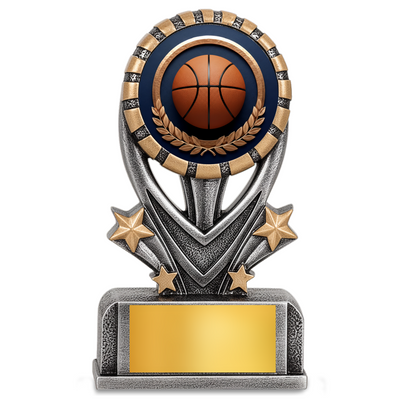 Varsity Sport Resin Basketball Trophy – Available in 2 Sizes