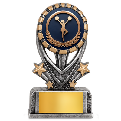 Varsity Sport Resin Cheerleading Trophy – Available in 2 Sizes