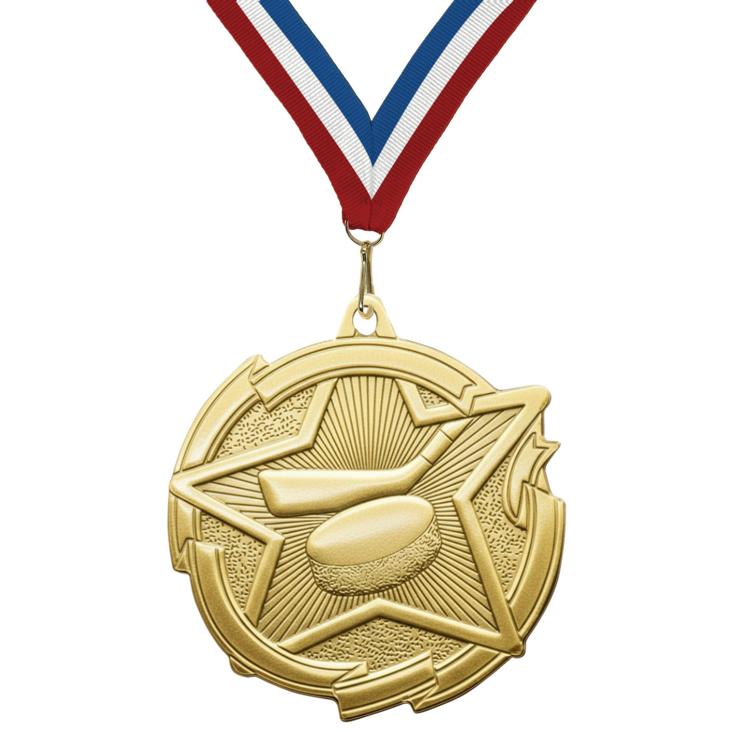 2-3/8" Hockey Star Medal