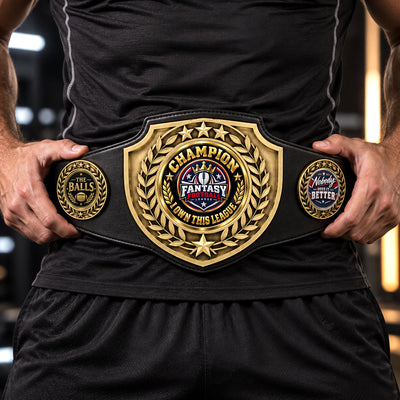 Fantasy Football League Championship Belt – Champion – I Own This League
