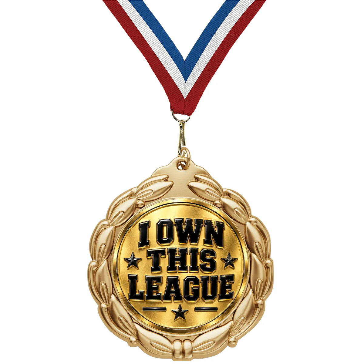 Fantasy Football Medal - I Own This League, 2-3/4" Value Series Medal