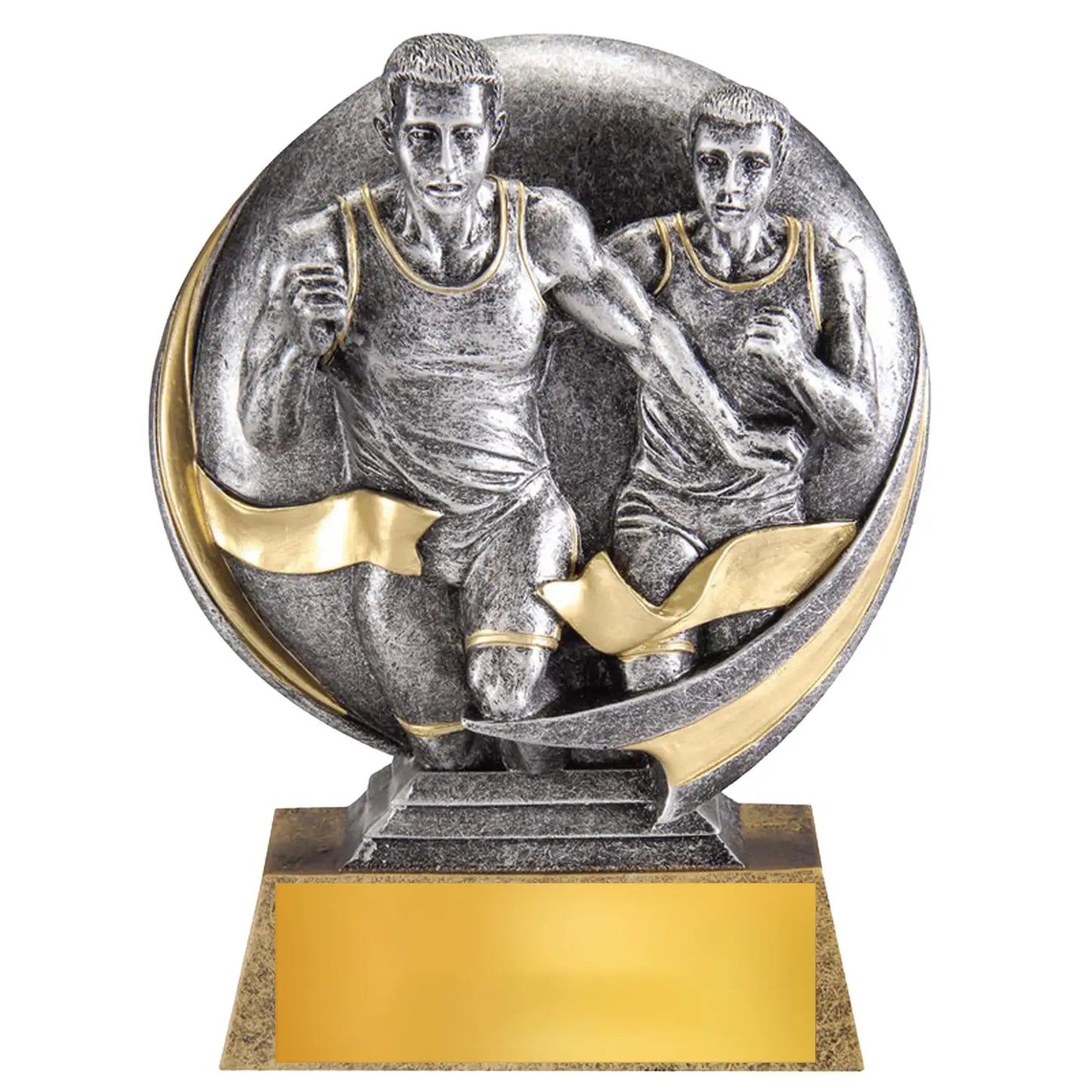 5" Resin Track Award for Individual Recognition - Male