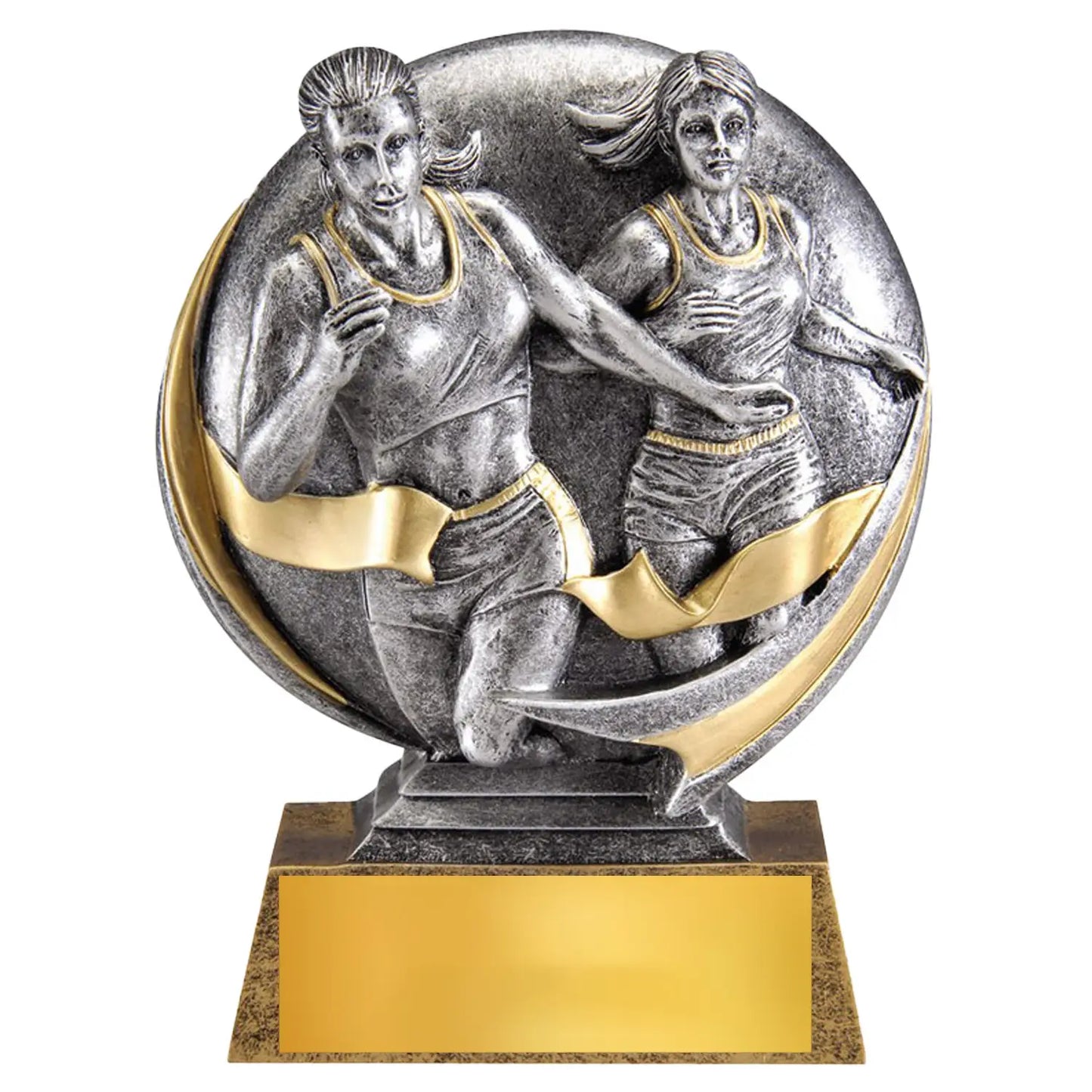 5" Resin Track Award for Individual Recognition - Female