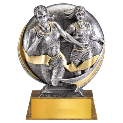 5" Resin Track Award for Individual Recognition - Female