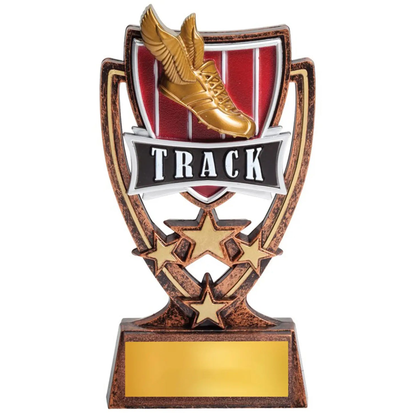 Track Trophy – 6″ Plastic Award for Clubs, Schools & Participation