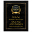 Classic Plaques Marble Effect - Simulated Walnut & More - Multiple Sizes