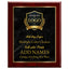 Classic Plaques Marble Effect - Simulated Mahogany & More - Multiple Sizes