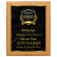 Classic Plaques Marble Effect - Simulated Mahogany & More - Multiple Sizes