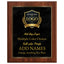 Classic Plaques Marble Effect - Simulated Walnut & More - Multiple Sizes