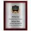 Classic Black Plaque Gold & Silver Metal Plate Personalize Online