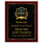 Classic Plaques Marble Effect - Simulated Mahogany & More - Multiple Sizes