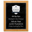 Classic Plaques Marble Effect - Simulated Walnut & More - Multiple Sizes