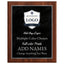 Classic Plaques Marble Effect - Simulated Mahogany & More - Multiple Sizes