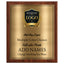 Classic Oak Plaque Gold & Silver Metal Plate Personalize Online