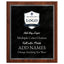 Classic Plaques Marble Effect - Simulated Walnut & More - Multiple Sizes