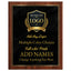 Classic Plaques Marble Effect Black & More - Multiple Sizes