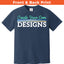 Comfort Colors 1717 Front and Back Print