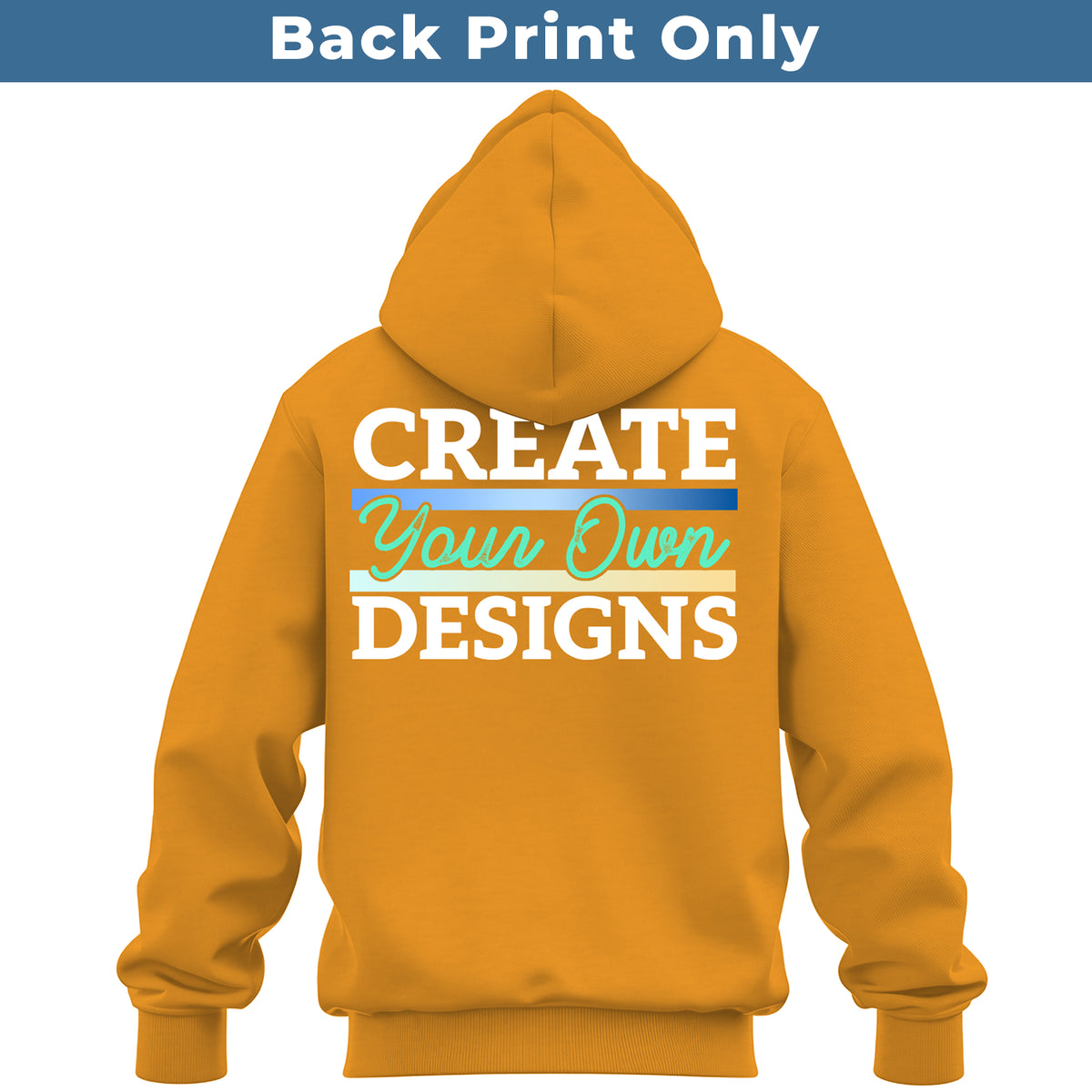 Gildan 18500 Hoodie - Back Print Only