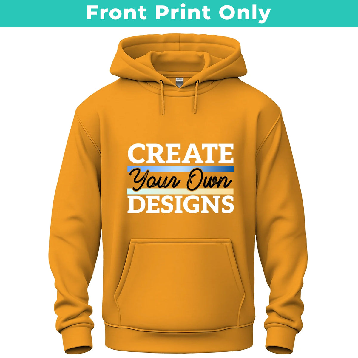 Gildan 18500 Hoodie - Front Print Only