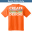 Gildan 5000B Heavy Youth T- Shirt - Back Print Only