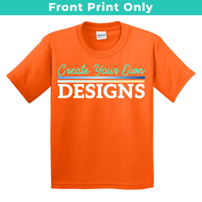Gildan 5000B Heavy Youth T-Shirt - Front Print Only