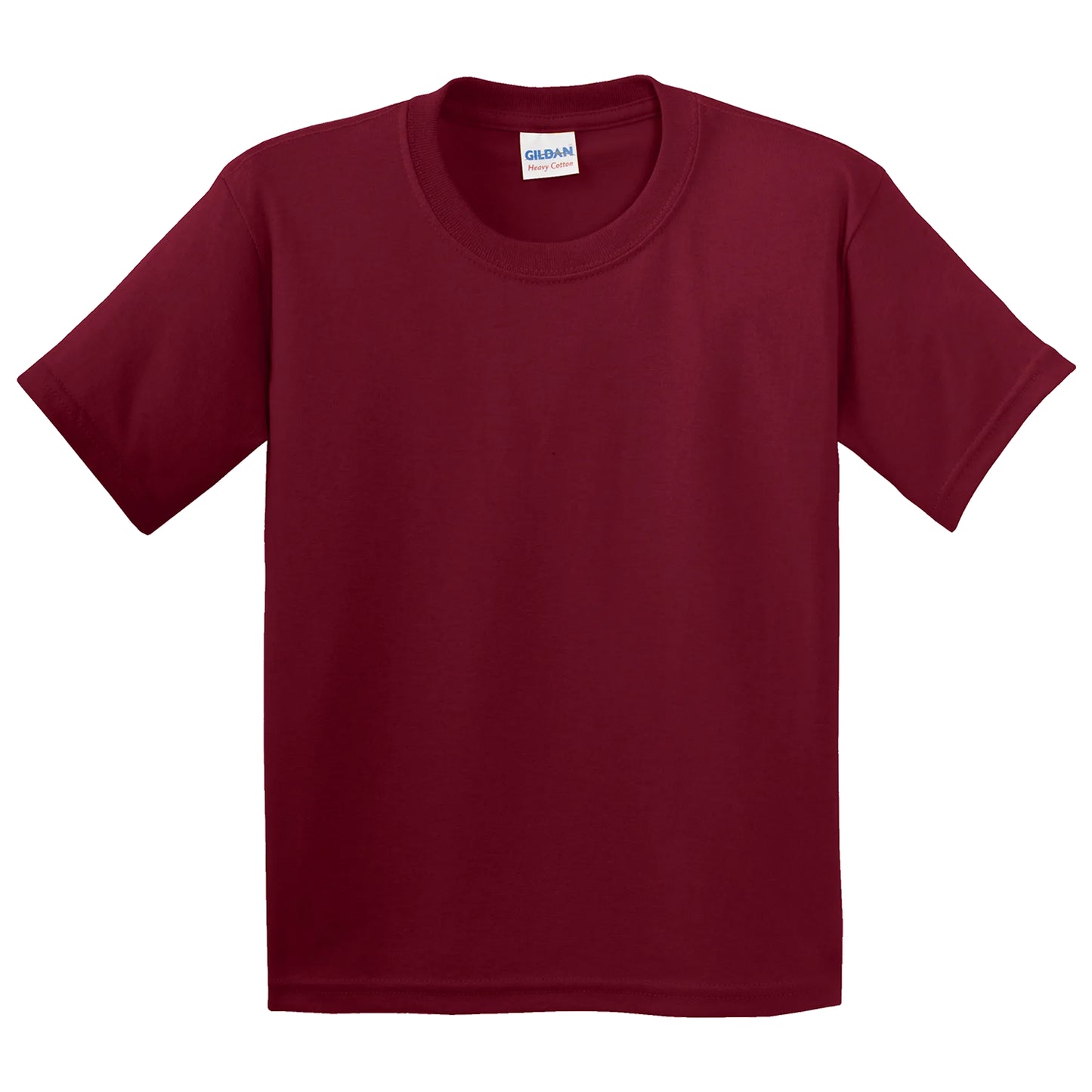 Gildan 5000B Heavy Youth T-Shirt Front and Back Print