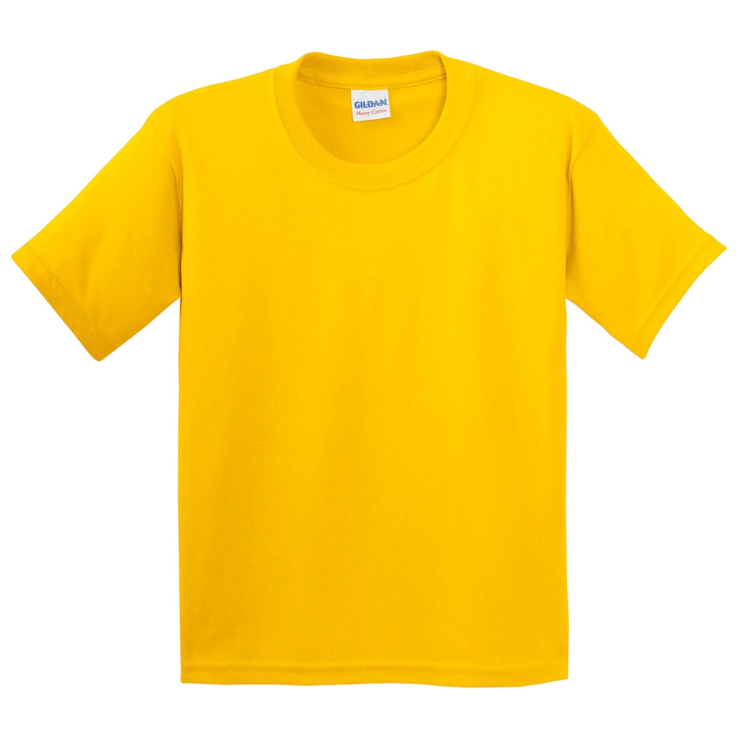 Gildan 5000B Heavy Youth T-Shirt Front and Back Print