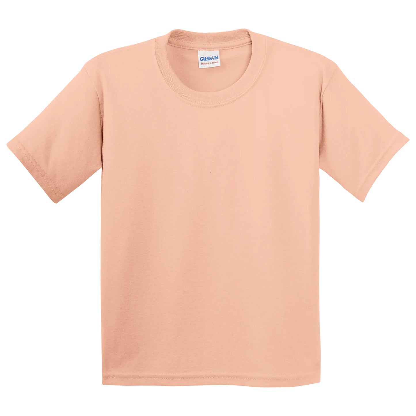 Gildan 5000B Heavy Youth T-Shirt Front and Back Print