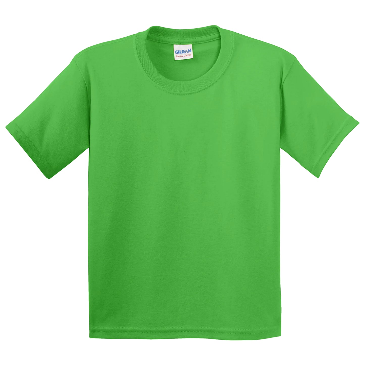 Gildan 5000B Heavy Youth T-Shirt Front and Back Print