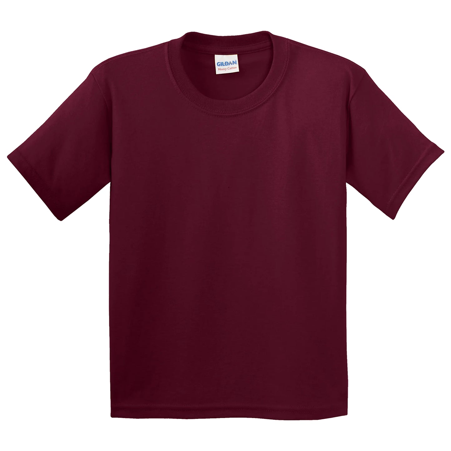 Gildan 5000B Heavy Youth T-Shirt Front and Back Print