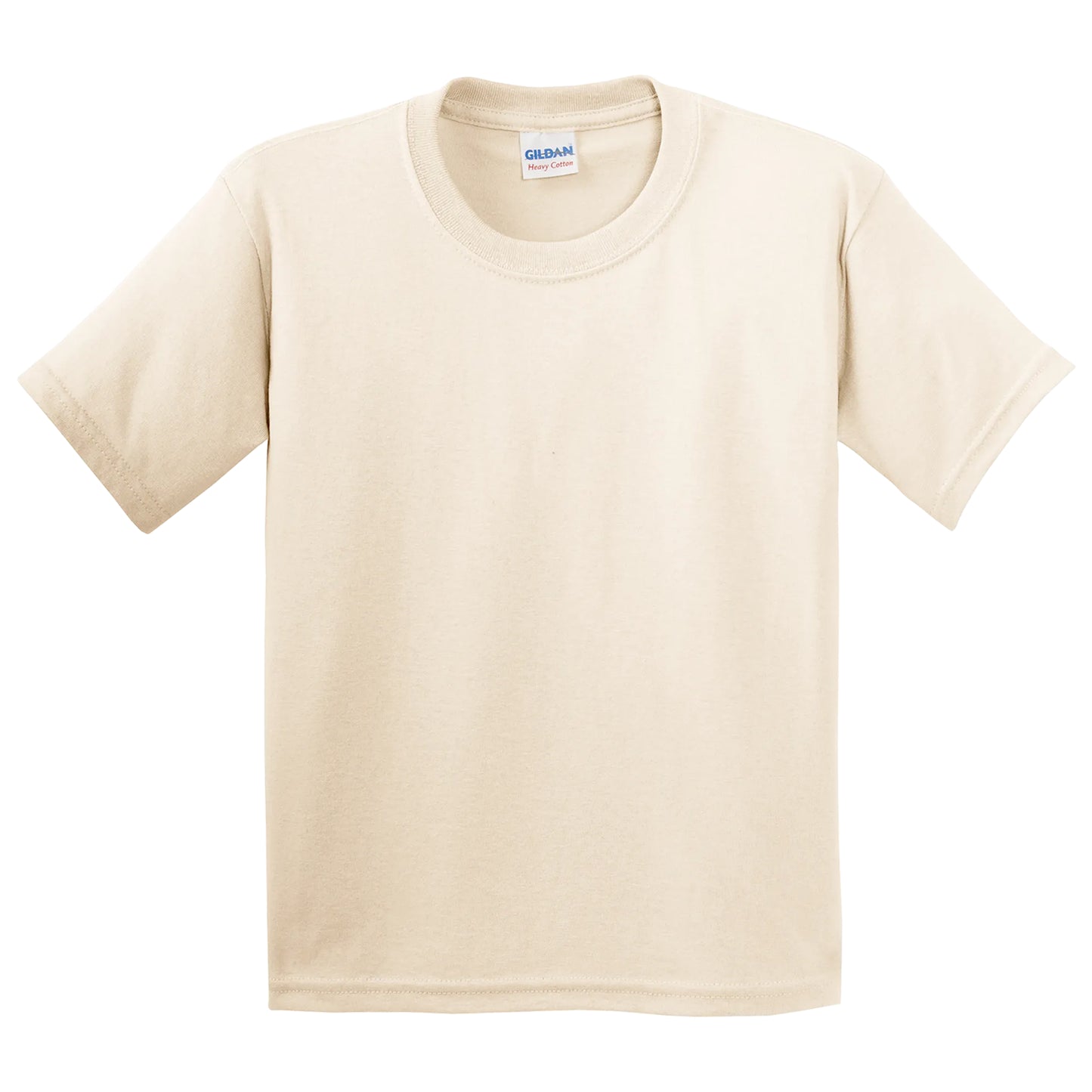 Gildan 5000B Heavy Youth T-Shirt Front and Back Print
