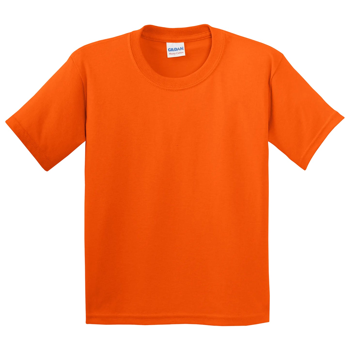 Gildan 5000B Heavy Youth T-Shirt Front and Back Print