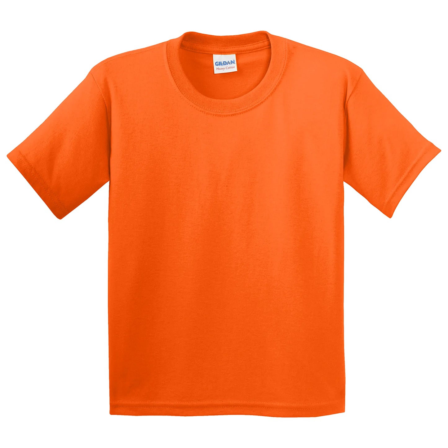 Gildan 5000B Heavy Youth T-Shirt Front and Back Print