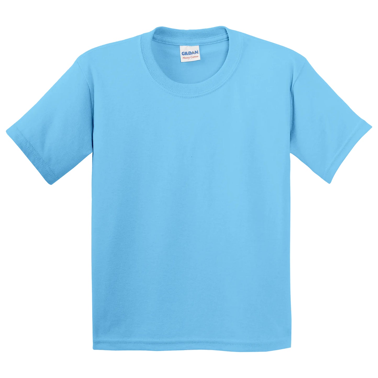 Gildan 5000B Heavy Youth T-Shirt Front and Back Print