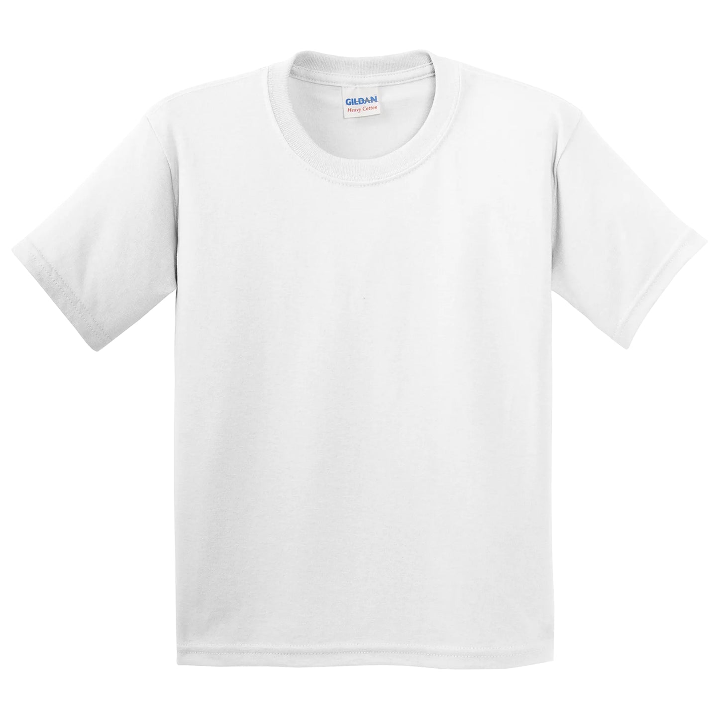 Gildan 5000B Heavy Youth T-Shirt Front and Back Print