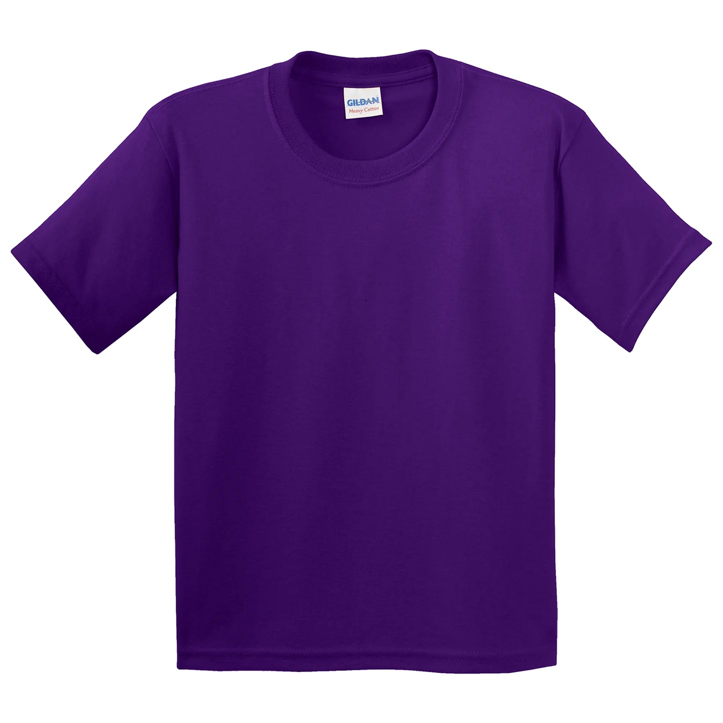 Gildan 5000B Heavy Youth T-Shirt Front and Back Print