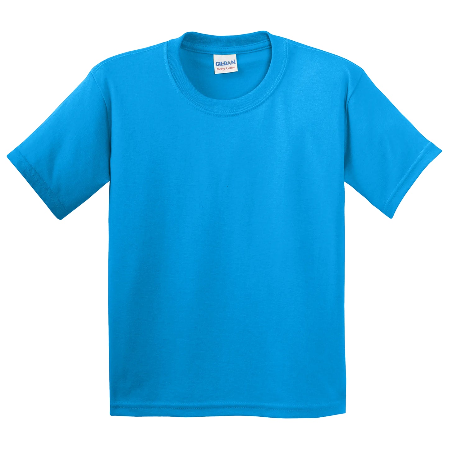 Gildan 5000B Heavy Youth T-Shirt Front and Back Print