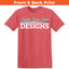 Gildan 5000L Women's T-Shirt - Front & Back Print