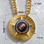 Football Medals - Team & League Championship Awards, 6" x 5-1/4" Super Star Champ Chain with Plastic Chain